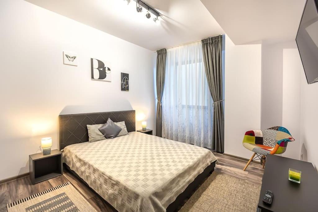 Modern Apartment With City-View Near Poiana Braszów Zewnętrze zdjęcie